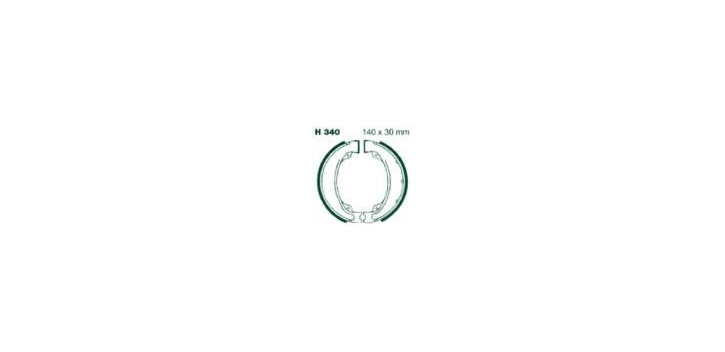 EBCEBC Bremsbacken H340