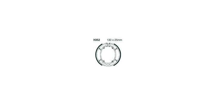 EBCEBC Bremsbacken H352 Honda Lead