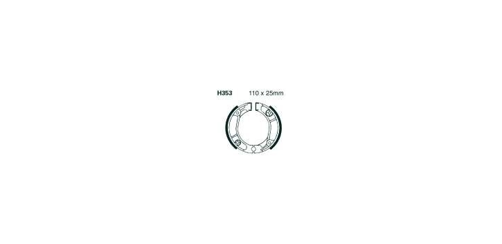 EBCEBC Bremsbacken H353