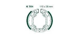 EBCEBC Bremsbacken K701 KX80