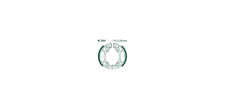 EBCEBC Bremsbacken K701 KX80