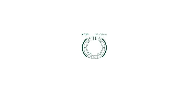 EBCEBC Bremsbacken K703