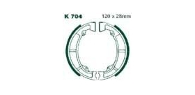 EBCEBC Bremsbacken K704