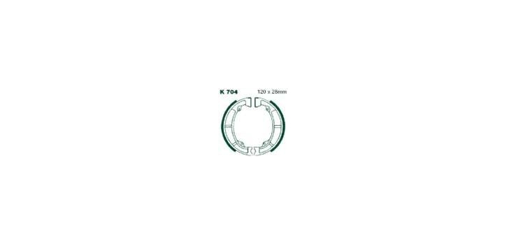 EBCEBC Bremsbacken K704