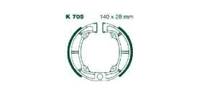 EBCEBC Bremsbacken K705
