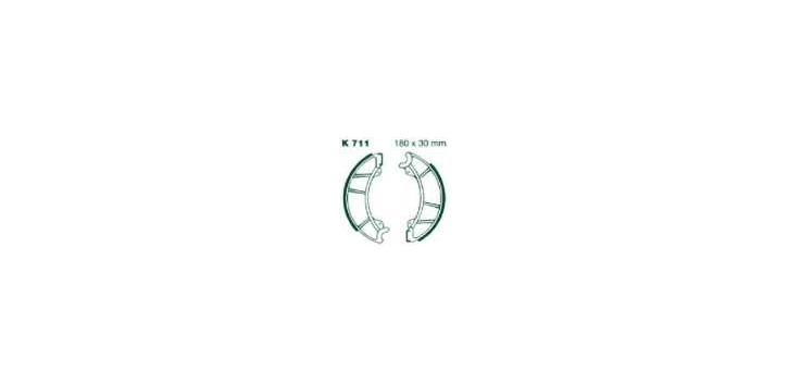 EBCEBC Bremsbacken K711 Z250 80-83