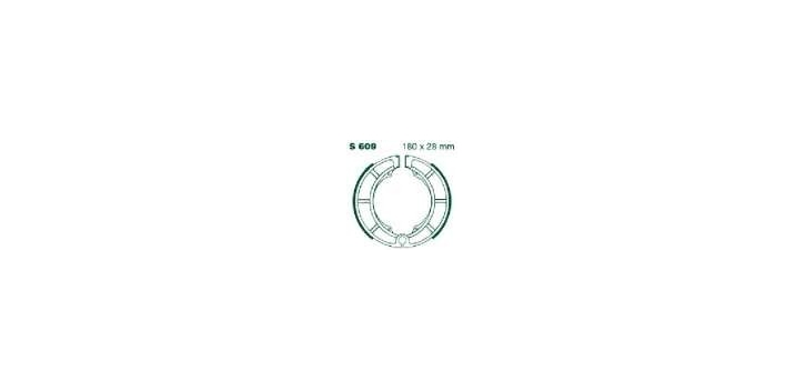 EBCEBC Bremsbacken S609