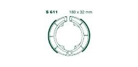 EBCEBC Bremsbacken S611 GT550 76-77 GS550 77-78