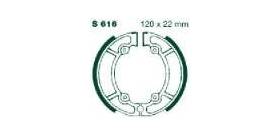 EBCEBC Bremsbacken S616 RM125-250 81-