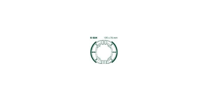 EBCEBC Bremsbacken S624 (-991)