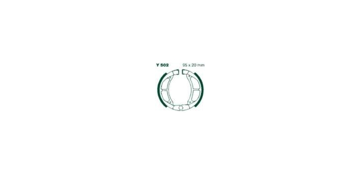 EBCEBC Bremsbacken Y502