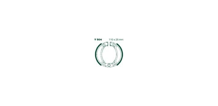 EBCEBC Bremsbacken Y504
