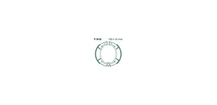 EBCEBC Bremsbacken Y512