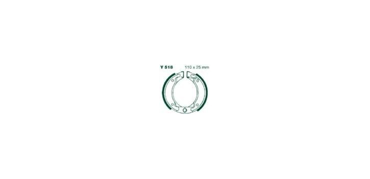 EBCEBC Bremsbacken Y518