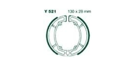 EBCEBC Bremsbacken Y521 BL125 85, XC125 92-95