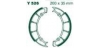 EBC brzdové čeľuste Y526 SR400 88, SR500 96-98