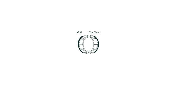 EBCEBC Bremsbacken Y532 YFM250-350-400