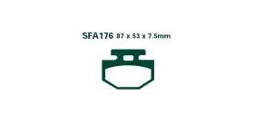 EBCEBC Bremsklatze Scooter SFA176 (ersetzt FA176)