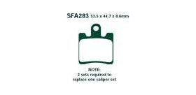 EBCEBC Bremsklatze Scooter SFA283 - ersetzt FA2832 Sets pro Sattel benatigt