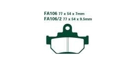 EBCEBC Bremsklatze Standard FA 106-2 siehe auch FA106-2TT