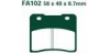 EBC brzdové platničky Standard FA102 RG250 84-88 GSX400R2