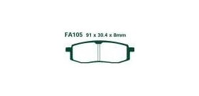EBCEBC Bremsklatze Standard FA105 - siehe auch FA105TT