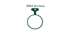 EBCEBC Bremsklatze Standard FA11