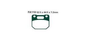 EBCEBC Bremsklatze Standard FA110 RG125 85-91