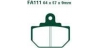 EBC brzdové platničky Standard FA111 FL350R 85-87 FL400 89-93