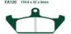 EBC brzdové platničky Standard FA120 Cag Elefant 650 85 88-89