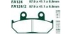 EBC brzdové platničky Standard FA124
