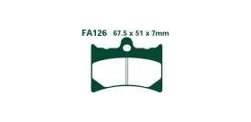 EBCEBC Bremsklatze Standard FA126
