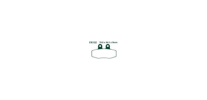 EBCEBC Bremsklatze Standard FA132