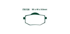 EBCEBC Bremsklatze Standard FA136  XV535 88-94