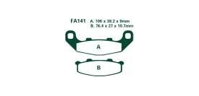 EBCEBC Bremsklatze Standard FA141