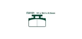 EBCEBC Bremsklatze Standard FA151