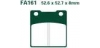 EBC brzdové platničky Standard FA161