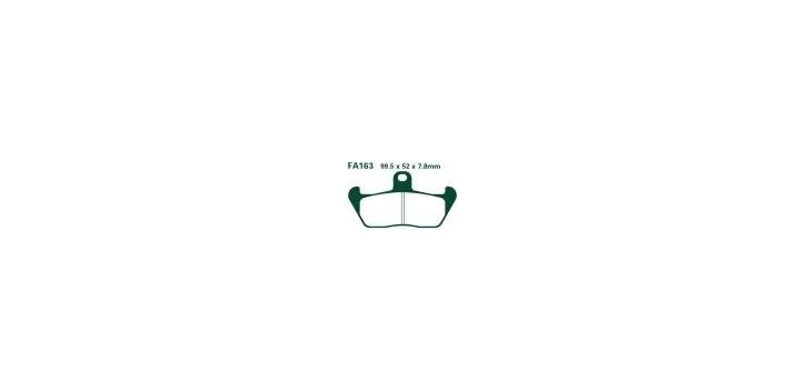 EBCEBC Bremsklatze Standard FA163