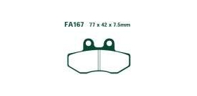 EBCEBC Bremsklatze Standard FA167