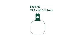 EBCEBC Bremsklatze Standard FA175