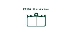EBCEBC Bremsklatze Standard FA180