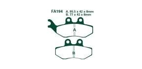 EBCEBC Bremsklatze Standard FA194
