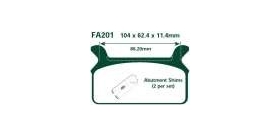EBCEBC Bremsklatze Standard FA201