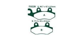 EBCEBC Bremsklatze Standard FA228