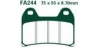 EBCEBC Bremsklatze Standard FA244