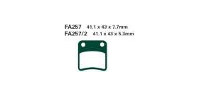 EBCEBC Bremsklatze Standard FA257 (ersetzt FA178)