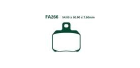 EBCEBC Bremsklatze Standard FA266