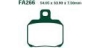 EBC brzdové platničky Standard FA266