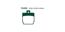 EBCEBC Bremsklatze Standard FA268 siehe auch SFA268