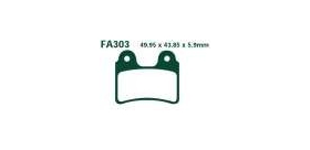 EBCEBC Bremsklatze Standard FA303